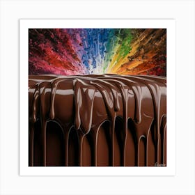 Chocolate Cake Art Print