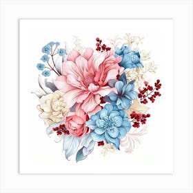 Floral Bouquet 13 Art Print