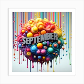 September  Art Print