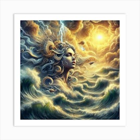 Mermaid 13 Art Print