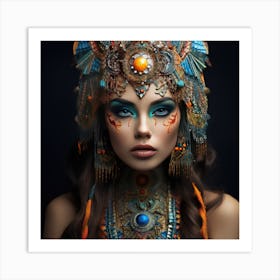 Egyptian Beauty Art Print