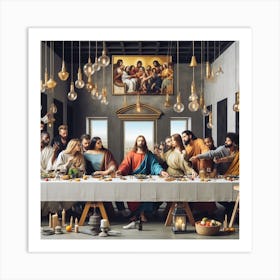 Last Supper 1 Art Print