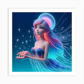 Mermaid 1 Art Print