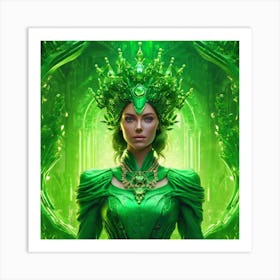 Queen Of The Elves Art Print