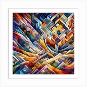 Abstract Painting 75 Art Print