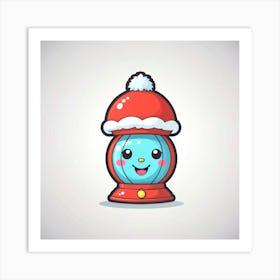 Santa Hat 1 Art Print