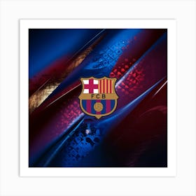 FC Barcelona Logo Wall Art 54 Art Print