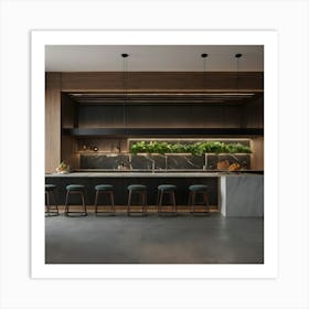 Modern Kitchen Art Print