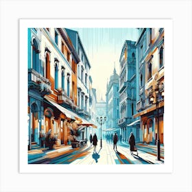 Venice Street Art Print