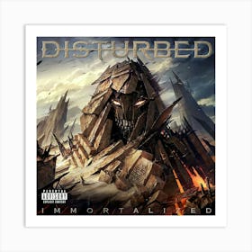 Disturbed Album Covers 3 Art Print