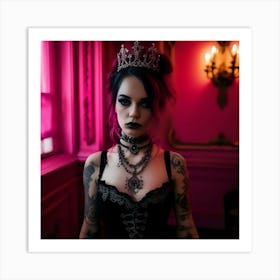 Gothic Girl 10 Art Print