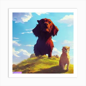 Lion King Art Print