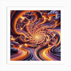 Psychedelic Art 10 Art Print