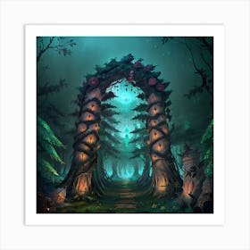 Forest 1 Art Print