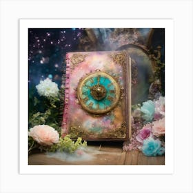 Shabby Chic Dreamy Mist Pastel Junk Journals Timem (1) 2024 05 06t114831 Art Print