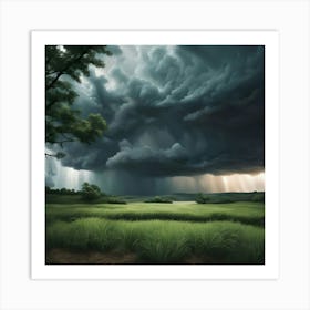 Stormy Sky Art Print