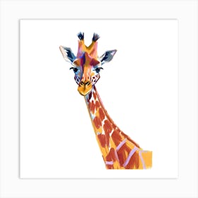 Southern Giraffe 03 Art Print