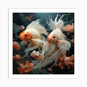 Koi Fish 5 Art Print