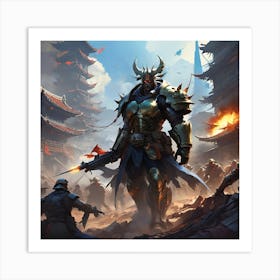 Kings Of War Art Print