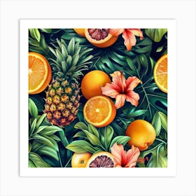 Tropical Fusion (9) Art Print