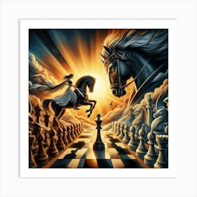 Chess10 Art Print