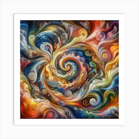 Abstract Painting Art Print