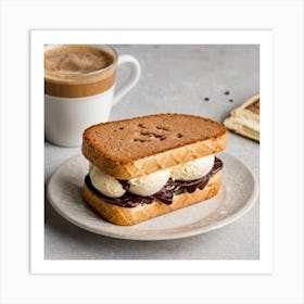 Ice Cream Sandwich 1 Art Print