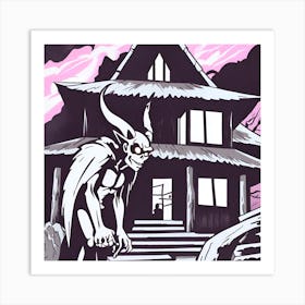 Demon House Art Print