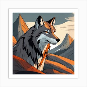 Firefly Wolf Pack Amry Portrait Min Size 1024px X 1024px 82453 Art Print