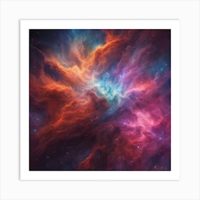 Nebula imagination Art Print