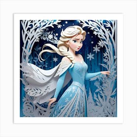 Frozen Elsa Art Print