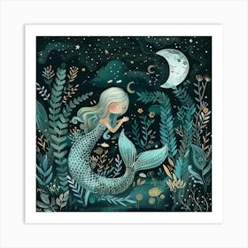 Mermaid 17 Art Print