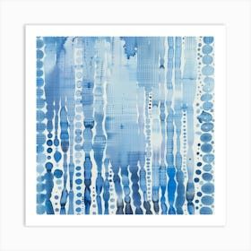 'Blue' 13 Art Print