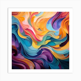 Abstract Abstract Painting 27 Art Print