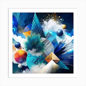 Abstract Painting 9 Art Print