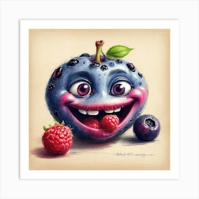 Blueberry 11 Art Print