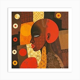 African Woman 4 Art Print