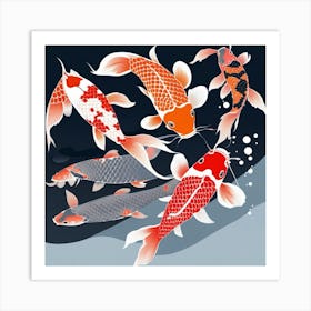 Koi Fish 8 Art Print