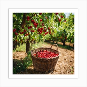 Cherry Orchard 2 Art Print