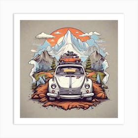 Vw Beetle Art Print