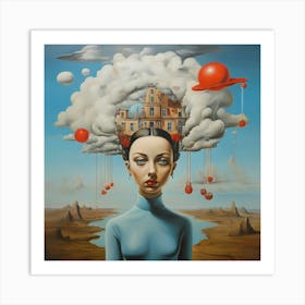 'Clouds' Art Print