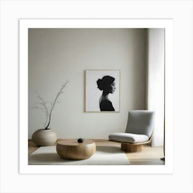 Portrait Of A Woman 3 Art Print