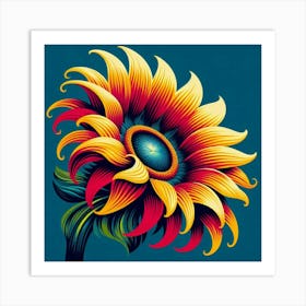 Sunflower Art Print