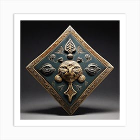 Tibetan Mask Art Print