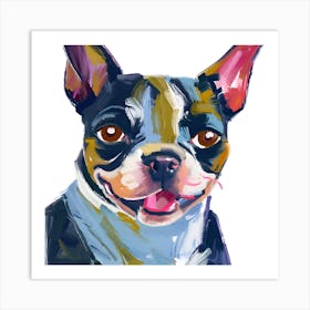 Boston Terrier 01 Art Print