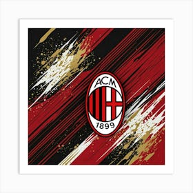 AC Milan 13 Art Print