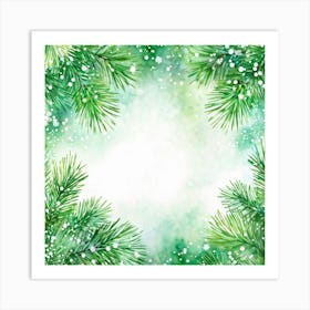 A Watercolour Style Depiction Of A Festive Environment Weaving Together Elements Of Magic And Celeb 2 1 Art Print