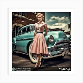 Vintage Car Art Print