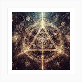 Occult Symbol 2 Art Print