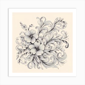 Floral (1) Art Print